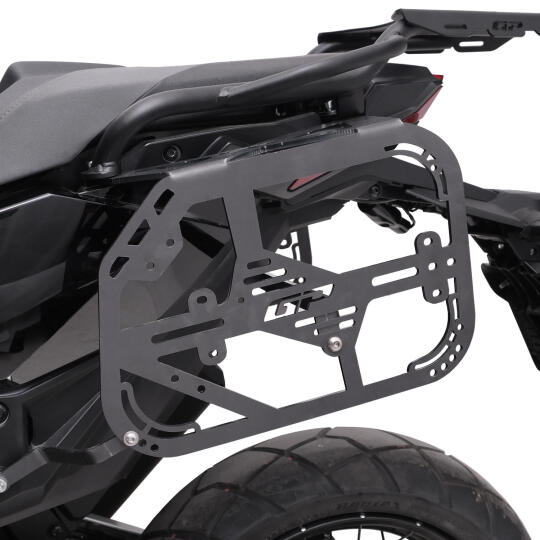GP Kompozit Honda X-ADV 2021-2026 Uyumlu Yan Çanta Demiri Siyah (1)