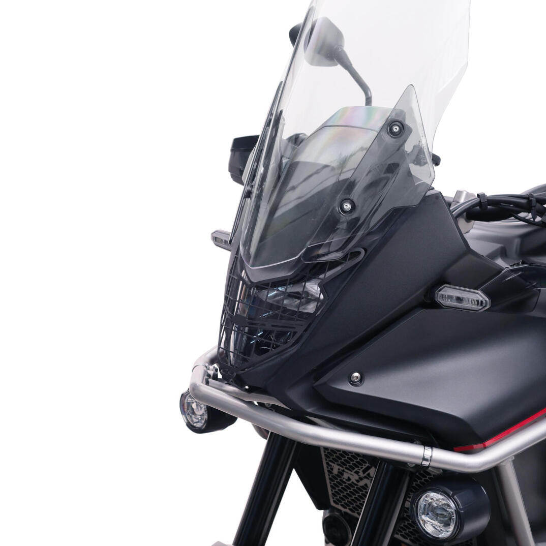 GP Kompozit Honda XL750L Transalp 2023-2024 Uyumlu Far Koruma Siyah - 4