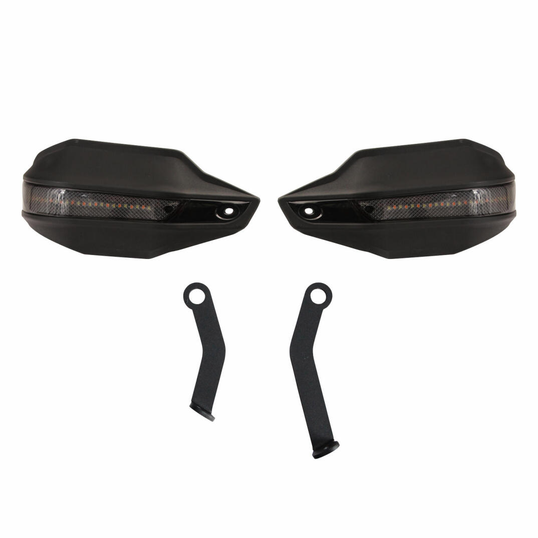 GP Kompozit Honda XL750L Transalp 2023-2024 Uyumlu Led Sinyalli Elcik Koruma Siyah - 1