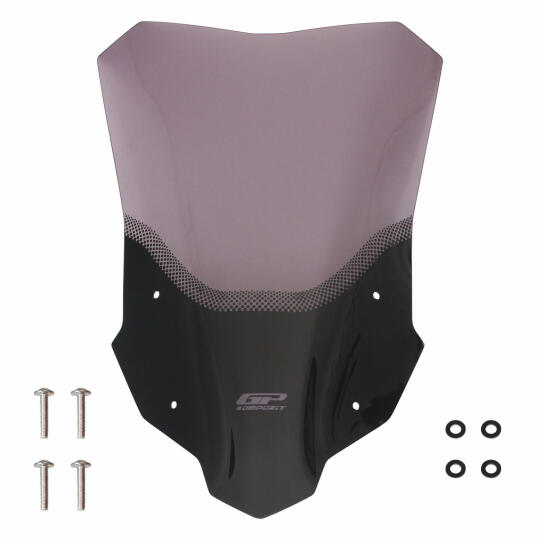 GP Kompozit Honda XL750L Transalp 2023-2024 Uyumlu Ön Cam Füme - 7