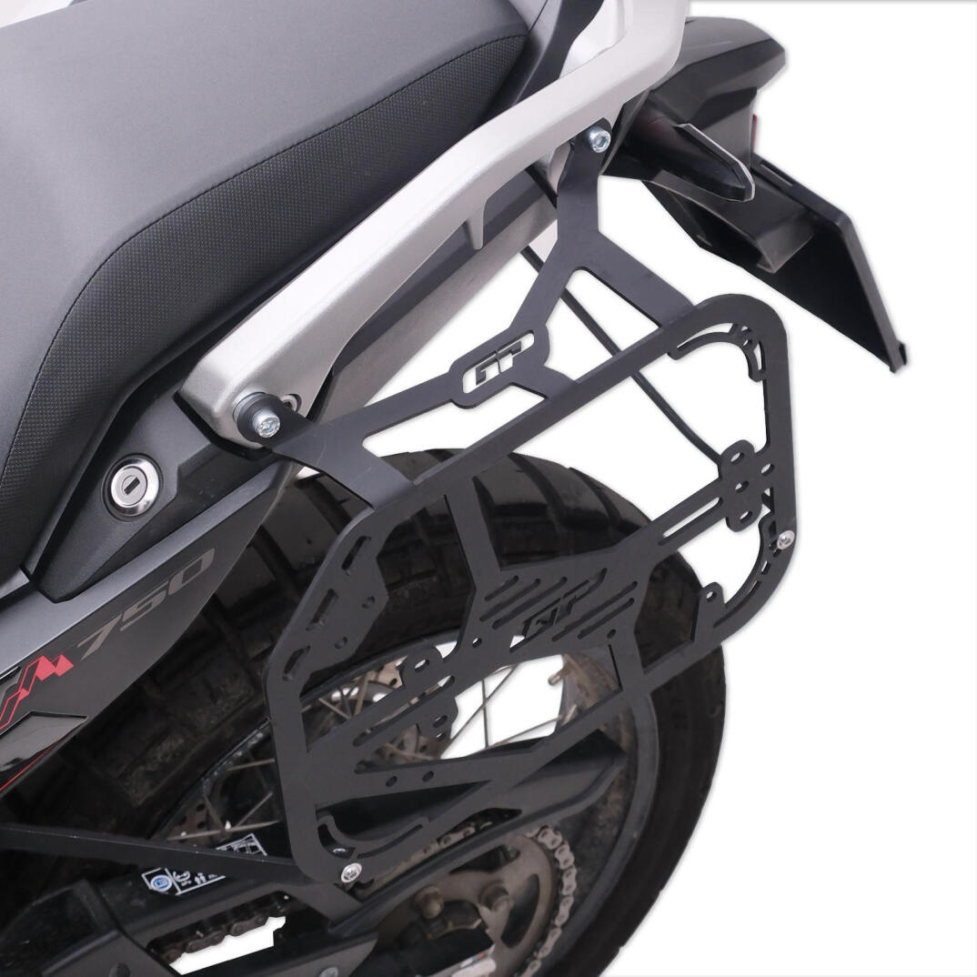 GP Kompozit Honda XL750L Transalp 2023 - 2024 Uyumlu Yan Çanta Demiri Siyah - 3