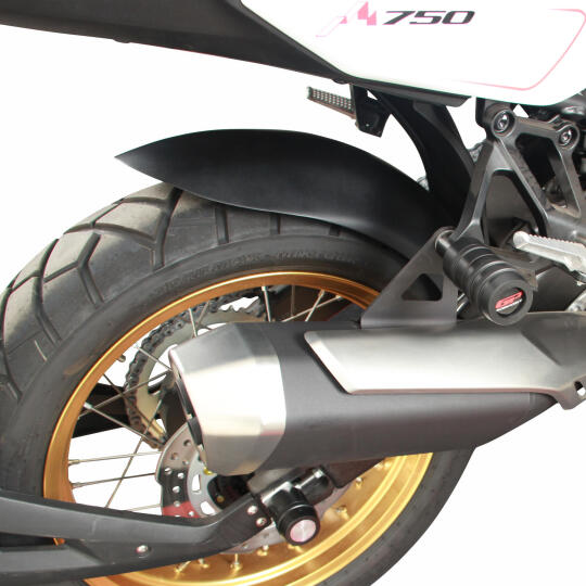 GP Kompozit Honda XL750L Transalp 2023-2025 Uyumlu Arka Çamurluk Siyah (1)