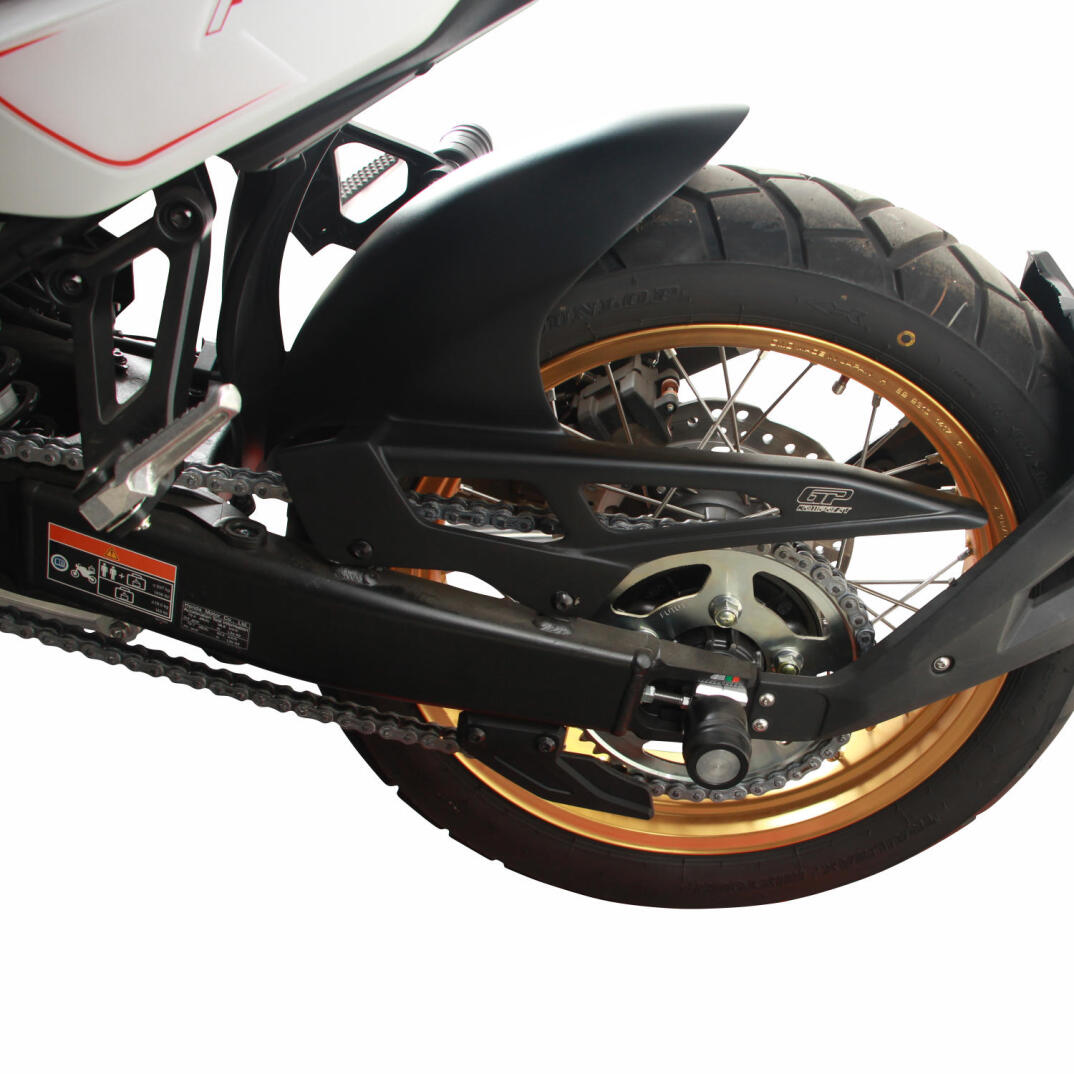 GP Kompozit Honda XL750L Transalp 2023-2025 Uyumlu Arka Çamurluk Siyah - 4