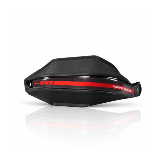 GP Kompozit Honda XL750L Transalp 2023-2025 Uyumlu Plastik Elcik Koruma Gri-Kırmızı (1)