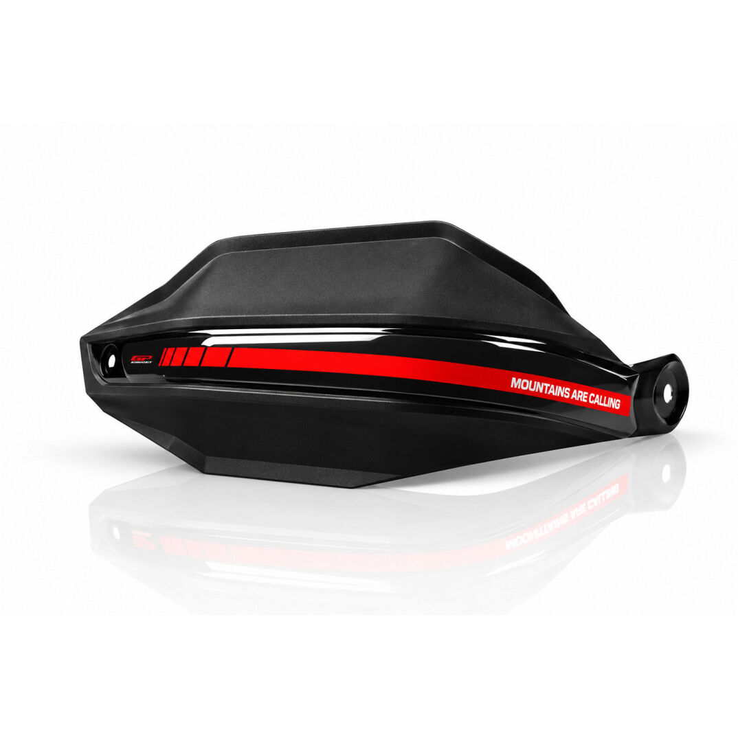 GP Kompozit Honda XL750L Transalp 2023-2025 Uyumlu Plastik Elcik Koruma Siyah-Kırmızı - 2