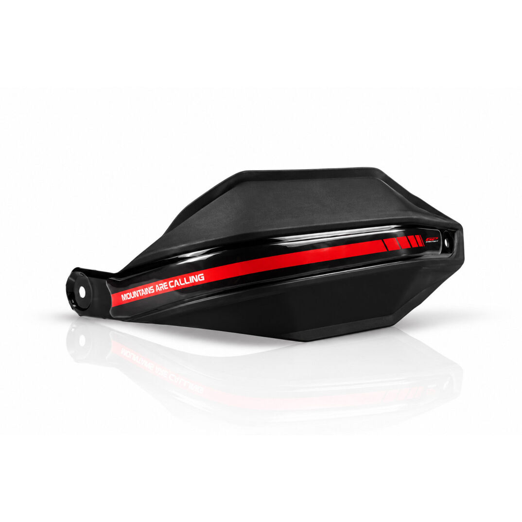 GP Kompozit Honda XL750L Transalp 2023-2025 Uyumlu Plastik Elcik Koruma Siyah-Kırmızı - 3