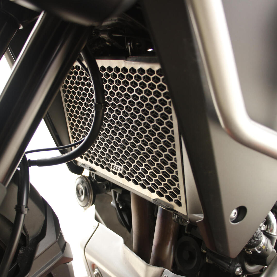 GP Kompozit Honda XL750L Transalp 2023-2025 Uyumlu Radyatör Koruma Gri - 3