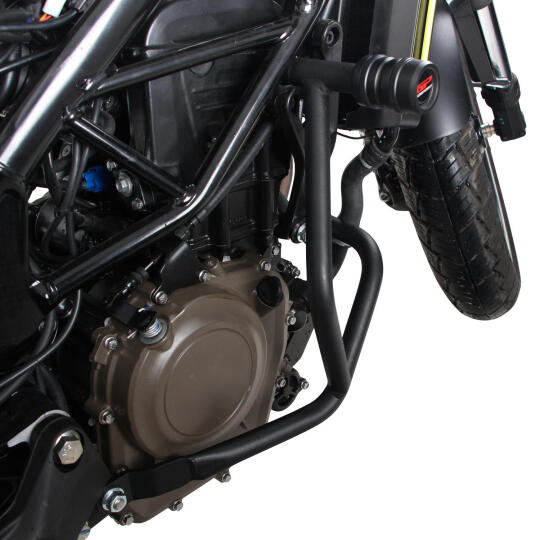 GP Kompozit Husqvarna Svartpilen 125 / 250 2020-2023 Uyumlu Motor Koruma Demiri Siyah - 3