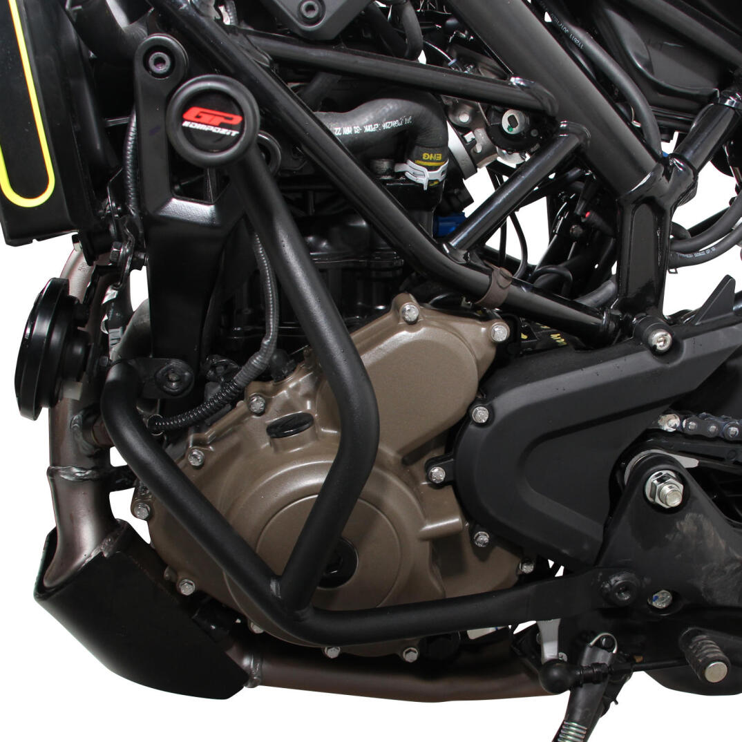 GP Kompozit Husqvarna Svartpilen 125 / 250 2020-2023 Uyumlu Motor Koruma Demiri Siyah - 4
