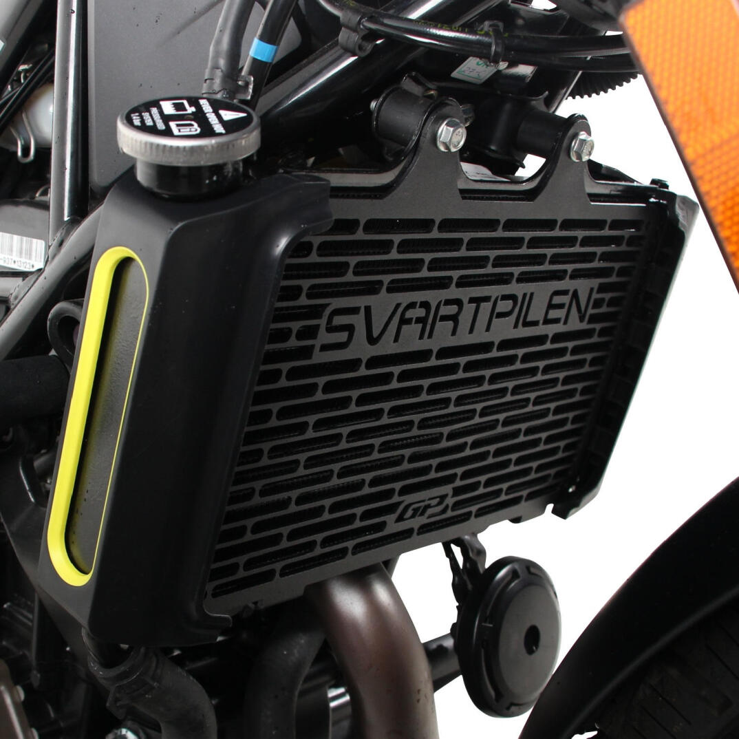 GP Kompozit Husqvarna Svartpilen 125 / 250 / 401 2020-2023 Uyumlu Radyatör Koruma Siyah - 2