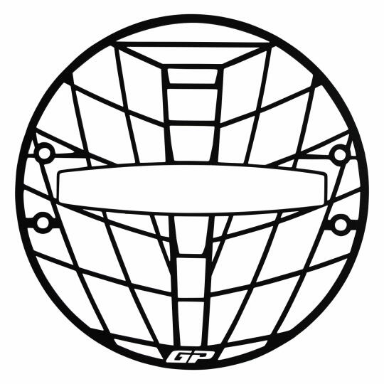 GP Kompozit Husqvarna Svartpilen 125/250/401/701 2020-2023 Uyumlu Far Koruma Siyah - 2