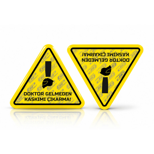 GP Kompozit Kan Grubu Damla Sticker Seti - 4