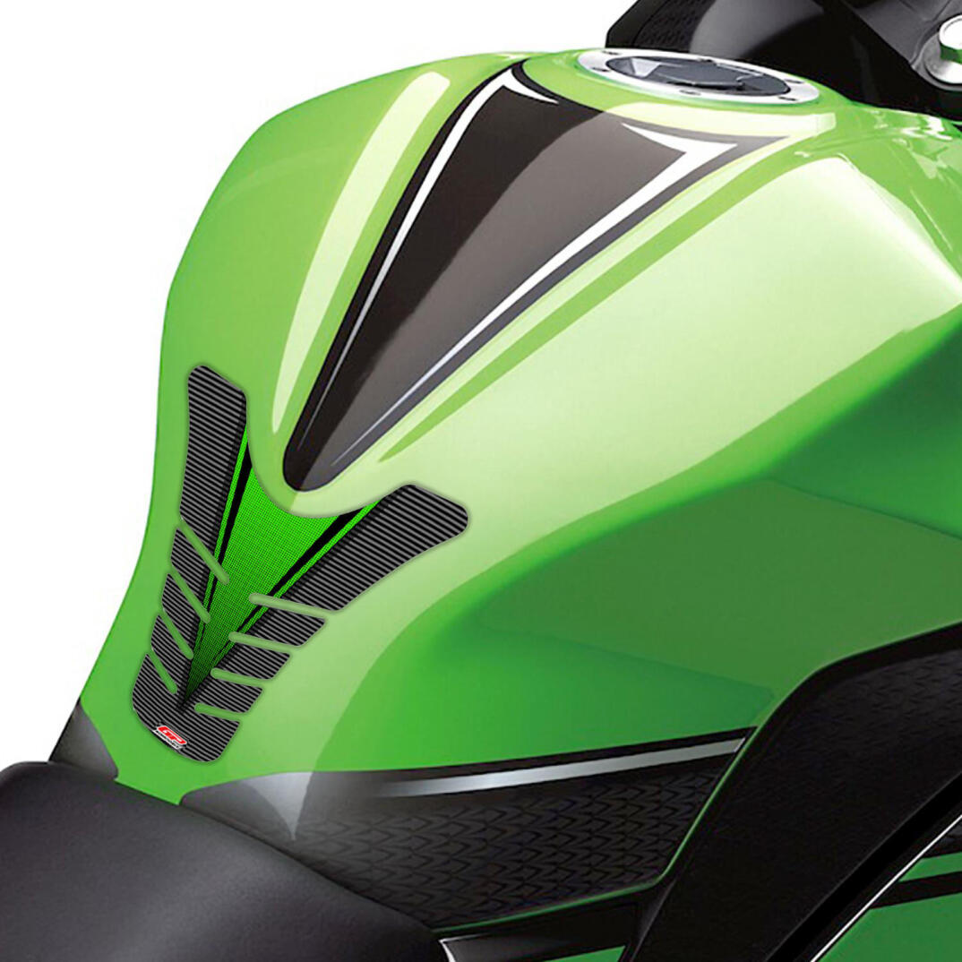 GP Kompozit Kawasaki Ninja 250 SL 2015 - 2016 Uyumlu Tank Pad Yeşil - 2