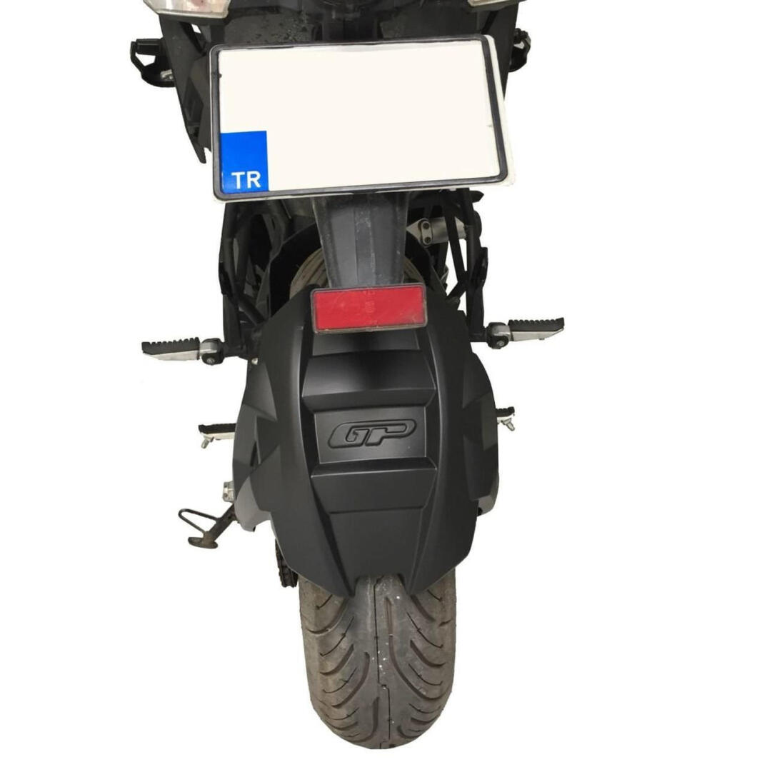 GP Kompozit Kawasaki Versys 650 2009-2025 Uyumlu Arka Çamur Sıyırıcı Siyah - 4