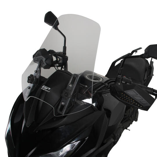 GP Kompozit Kawasaki Versys 650 2015-2018 Uyumlu Ön Cam Füme - 3