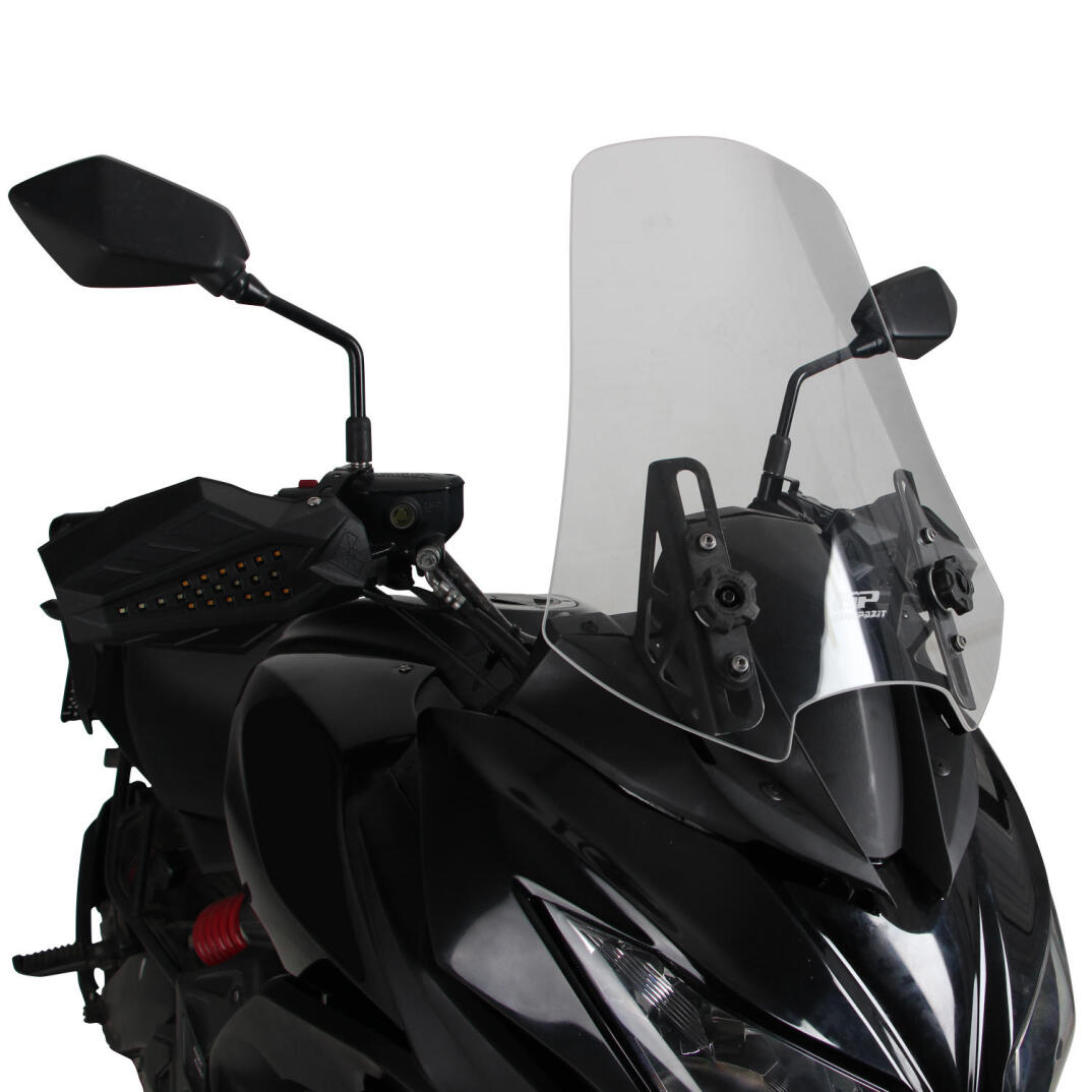 GP Kompozit Kawasaki Versys 650 2015-2018 Uyumlu Ön Cam Füme - 4