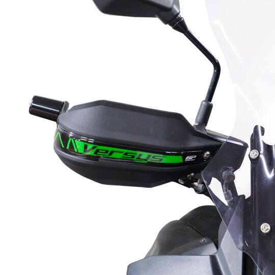 GP Kompozit Kawasaki Versys 650 2015-2025 Uyumlu Plastik Elcik Koruma Siyah - 3