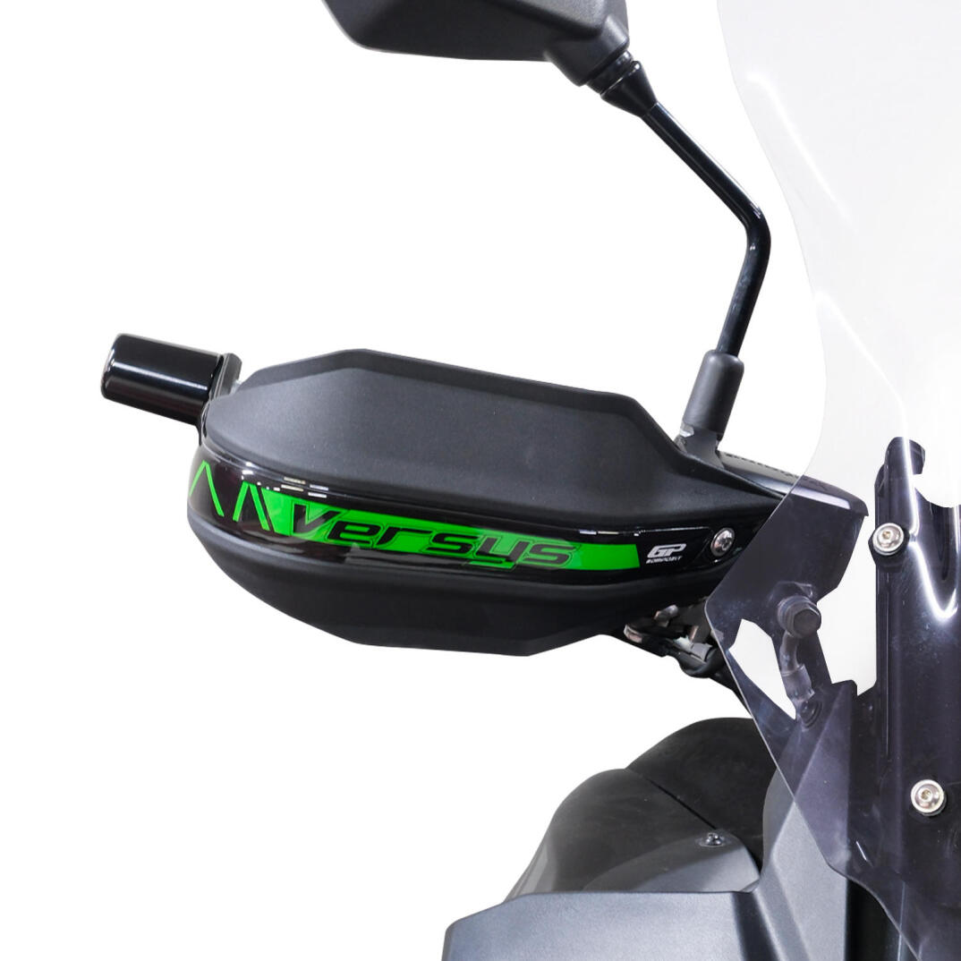 GP Kompozit Kawasaki Versys 650 2015-2025 Uyumlu Plastik Elcik Koruma Siyah - 3