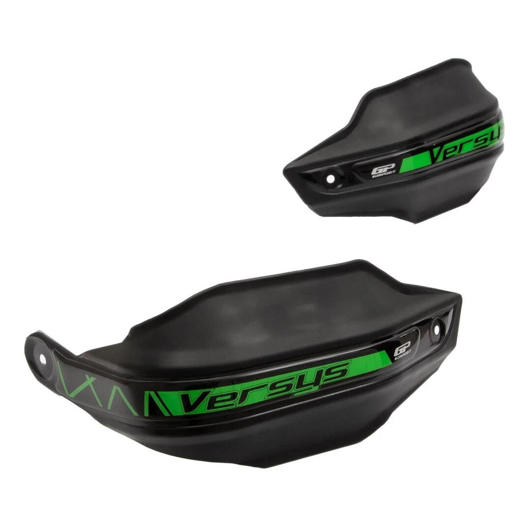 GP Kompozit Kawasaki Versys 650 2015-2025 Uyumlu Plastik Elcik Koruma Siyah - 5