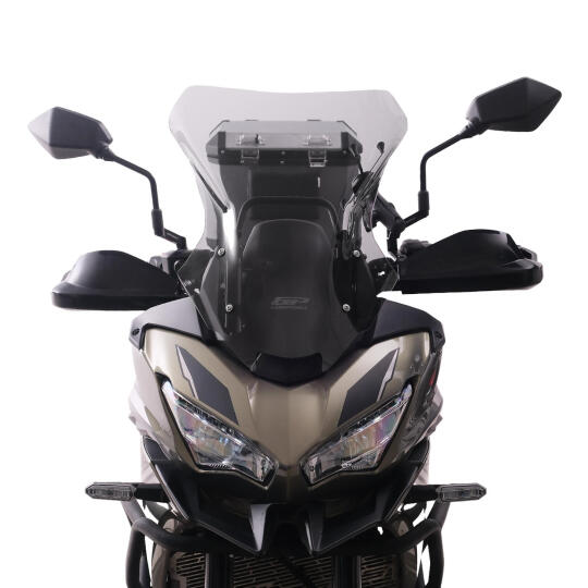 GP Kompozit Kawasaki Versys 650 2023-2025 Uyumlu Ön Cam Füme (1)