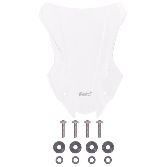 GP Kompozit Kawasaki Versys 650 2023-2025 Uyumlu Ön Cam Şeffaf - 5
