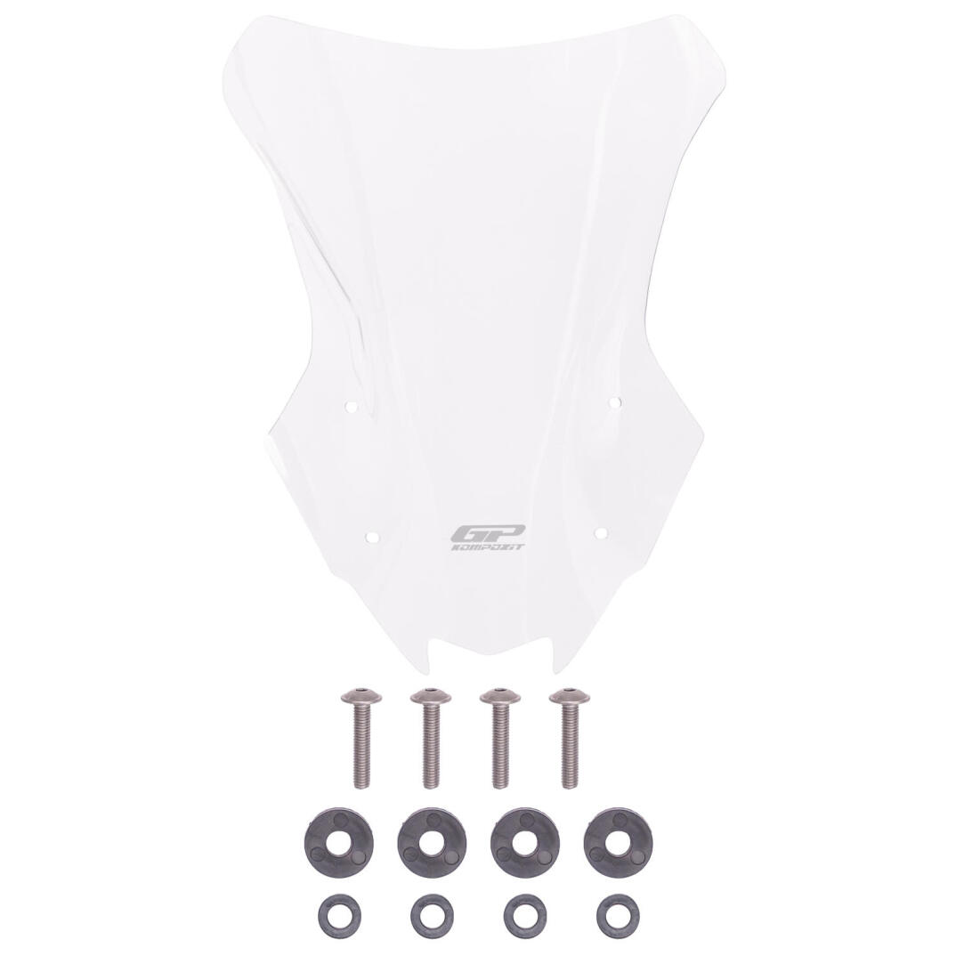 GP Kompozit Kawasaki Versys 650 2023-2025 Uyumlu Ön Cam Şeffaf - 5