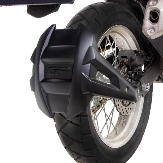 GP Kompozit Kawasaki Versys X300 2017-2020 Uyumlu Arka Çamur Sıyırıcı Siyah (1)