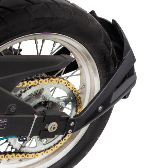 GP Kompozit Kawasaki Versys X300 2017-2020 Uyumlu Arka Çamur Sıyırıcı Siyah - 4