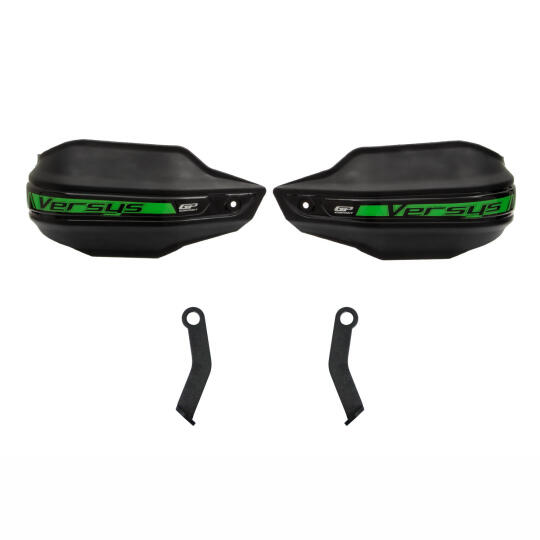 GP Kompozit Kawasaki Versys X300 2017-2020 Uyumlu Plastik Elcik Koruma Siyah