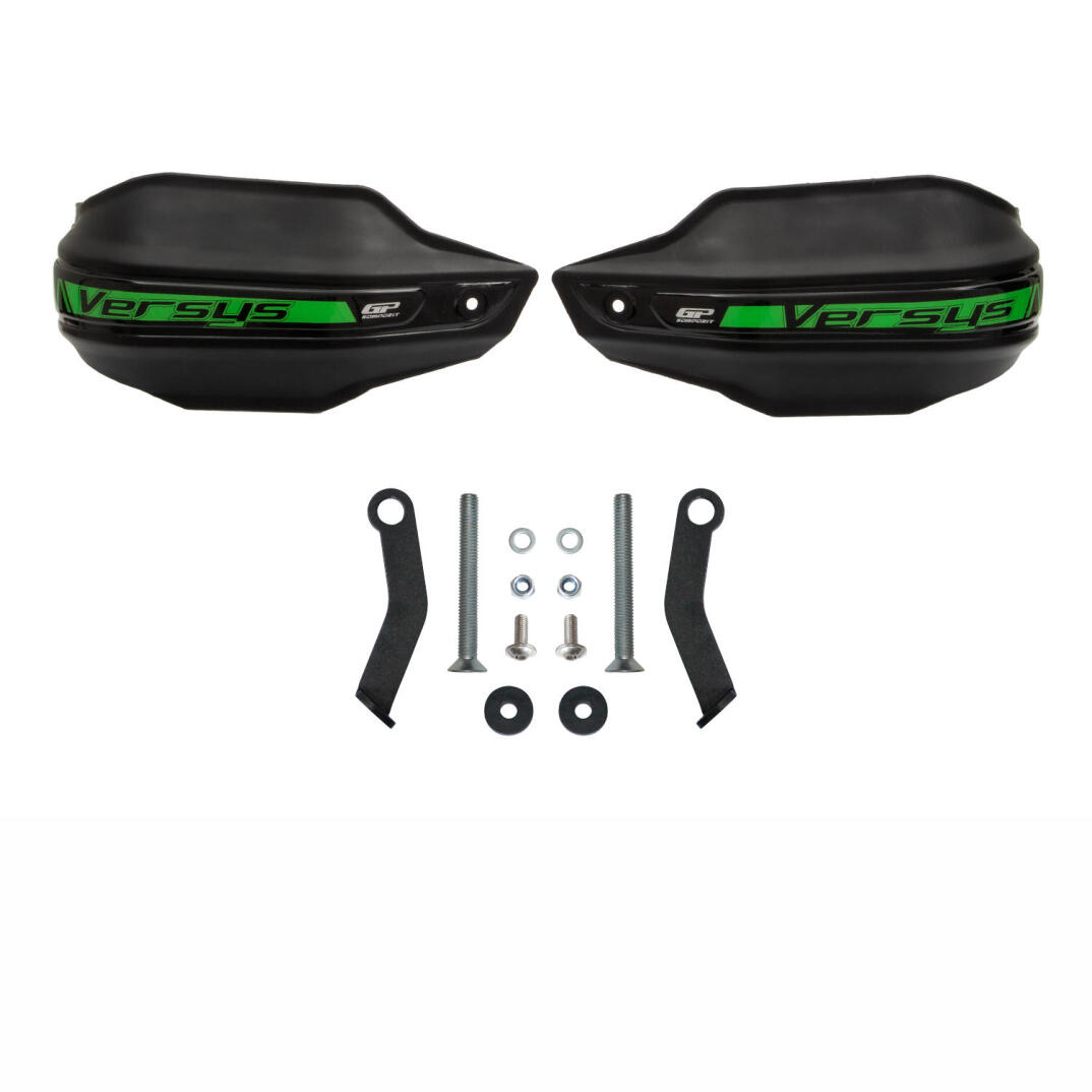 GP Kompozit Kawasaki Versys X300 2017-2020 Uyumlu Plastik Elcik Koruma Siyah - 7