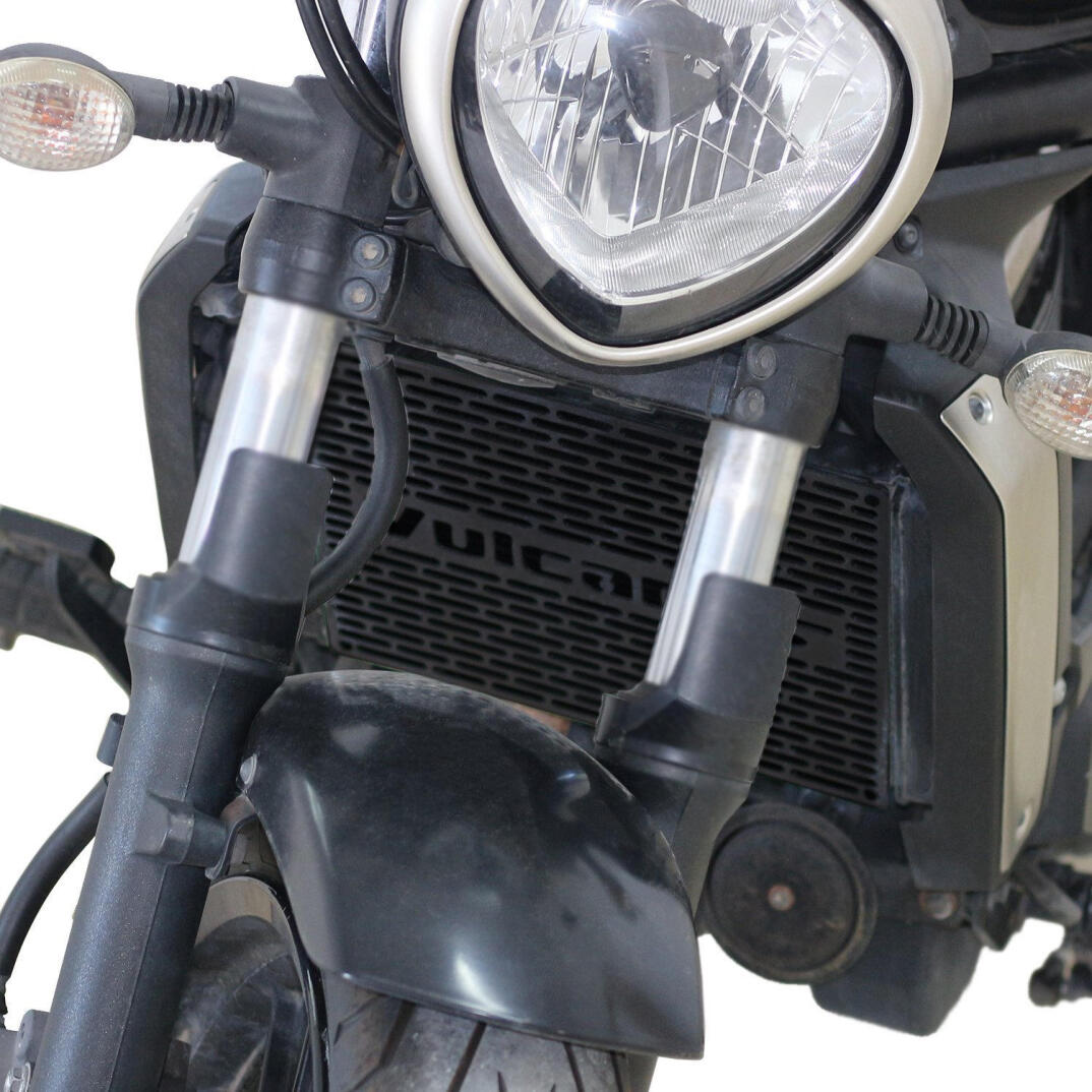 GP Kompozit Kawasaki Vulcan S 2015-2020 Uyumlu Radyatör Koruma Siyah - 3