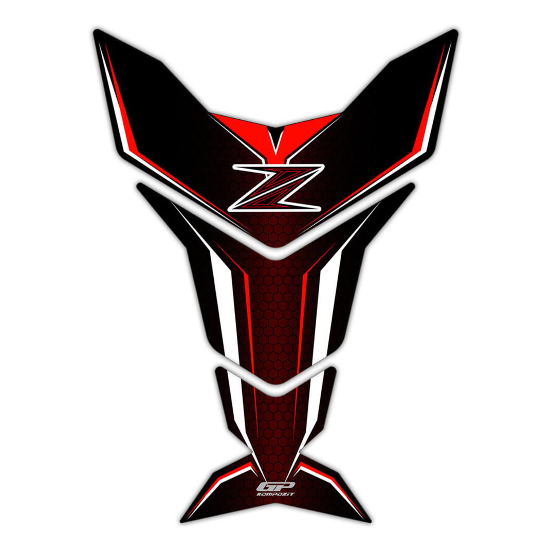 GP Kompozit Kawasaki Z Serisi 2007-2024 Uyumlu Tank Pad Bordo - 1