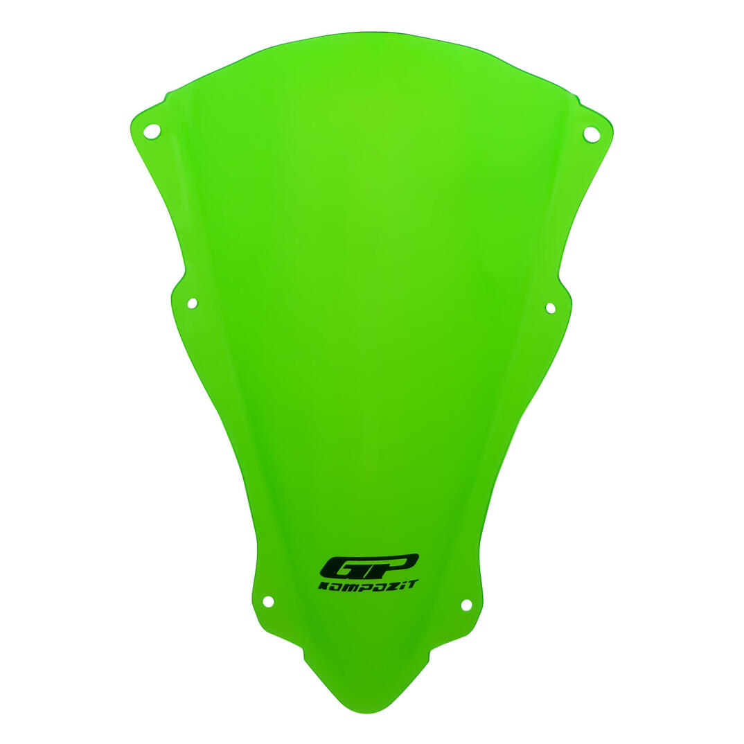 GP Kompozit Kawasaki ZX-4R / 4RR 2024 Uyumlu Ön Cam Yeşil - 1