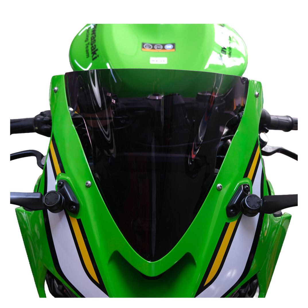 GP Kompozit Kawasaki ZX-6R 2024-2025 Uyumlu Ön Cam Füme - 2
