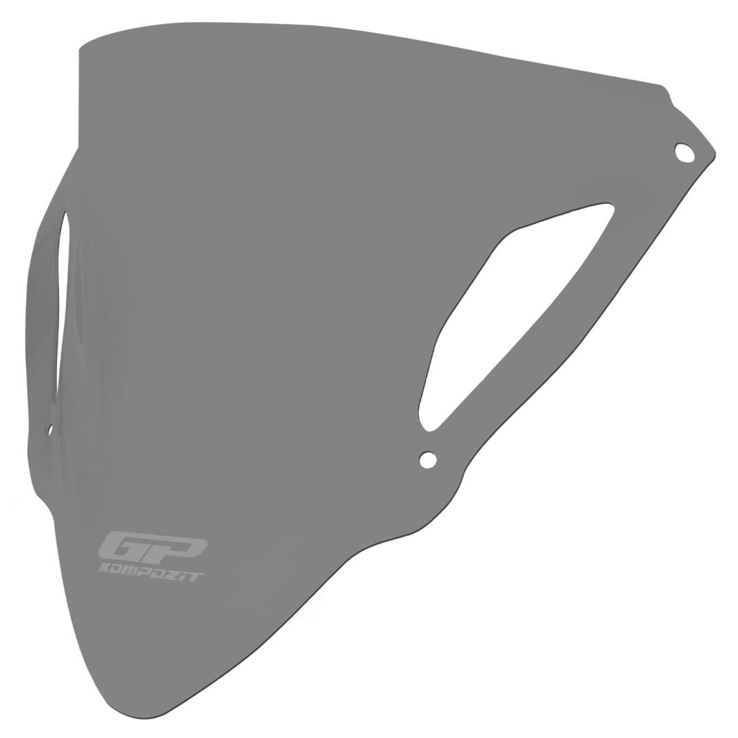 GP Kompozit Kawasaki ZX-6R 2024-2025 Uyumlu Ön Cam Füme - 3