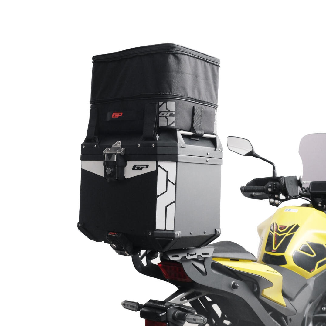 GP Kompozit KMSC03 Universal Motosiklet Çanta Üstü Kumaş Çanta Siyah - 3
