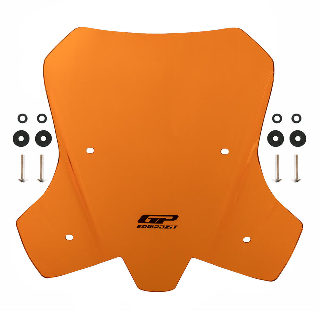 GP Kompozit KTM 1290 Super Adventure 2021-2024 Uyumlu Ön Cam Turuncu - 4