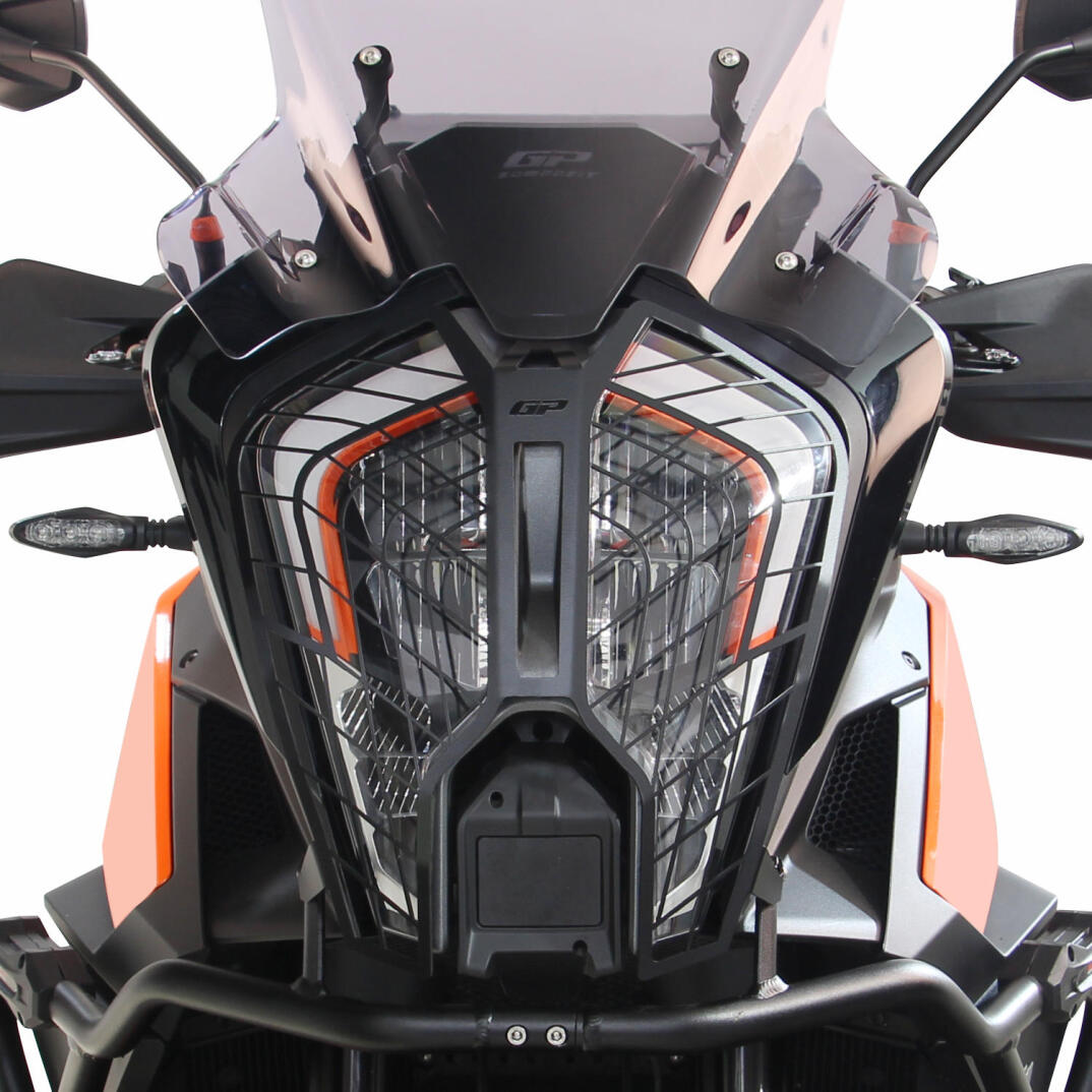 GP Kompozit KTM 1290 Super Adventure S/R 2021-2024 Uyumlu Far Koruma Siyah - 2