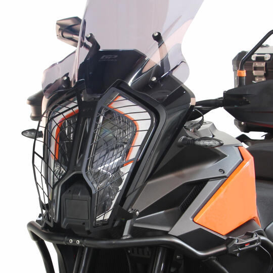 GP Kompozit KTM 1290 Super Adventure S/R 2021-2024 Uyumlu Far Koruma Siyah - 3