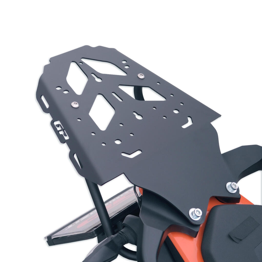 GP Kompozit KTM 250 / 390 Adventure 2020-2024 Uyumlu Arka Çanta Demiri Siyah - 3