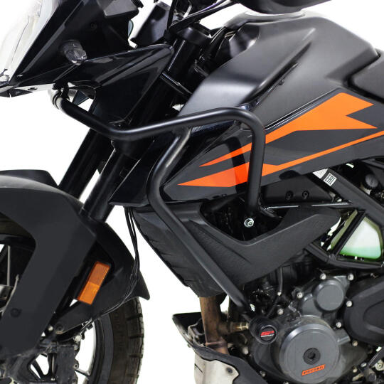 GP Kompozit KTM 250 / 390 Adventure 2020-2024 Uyumlu Koruma Demiri Siyah (1)
