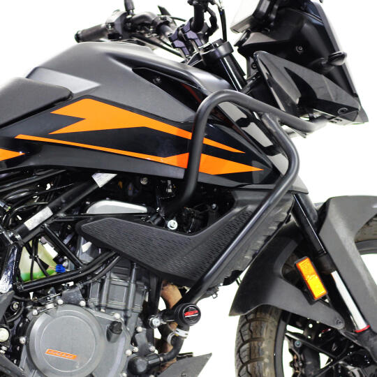 GP Kompozit KTM 250 / 390 Adventure 2020-2024 Uyumlu Koruma Demiri Siyah - 3