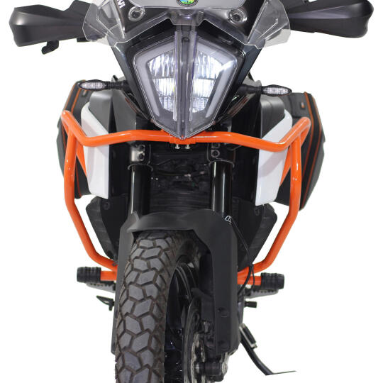 GP Kompozit KTM 250 / 390 Adventure 2020-2024 Uyumlu Koruma Demiri Turuncu - 3