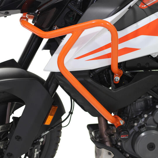 GP Kompozit KTM 250 / 390 Adventure 2020-2024 Uyumlu Koruma Demiri Turuncu - 5