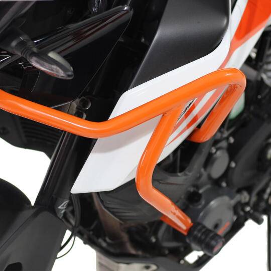 GP Kompozit KTM 250 / 390 Adventure 2020-2024 Uyumlu Koruma Demiri Turuncu - 6