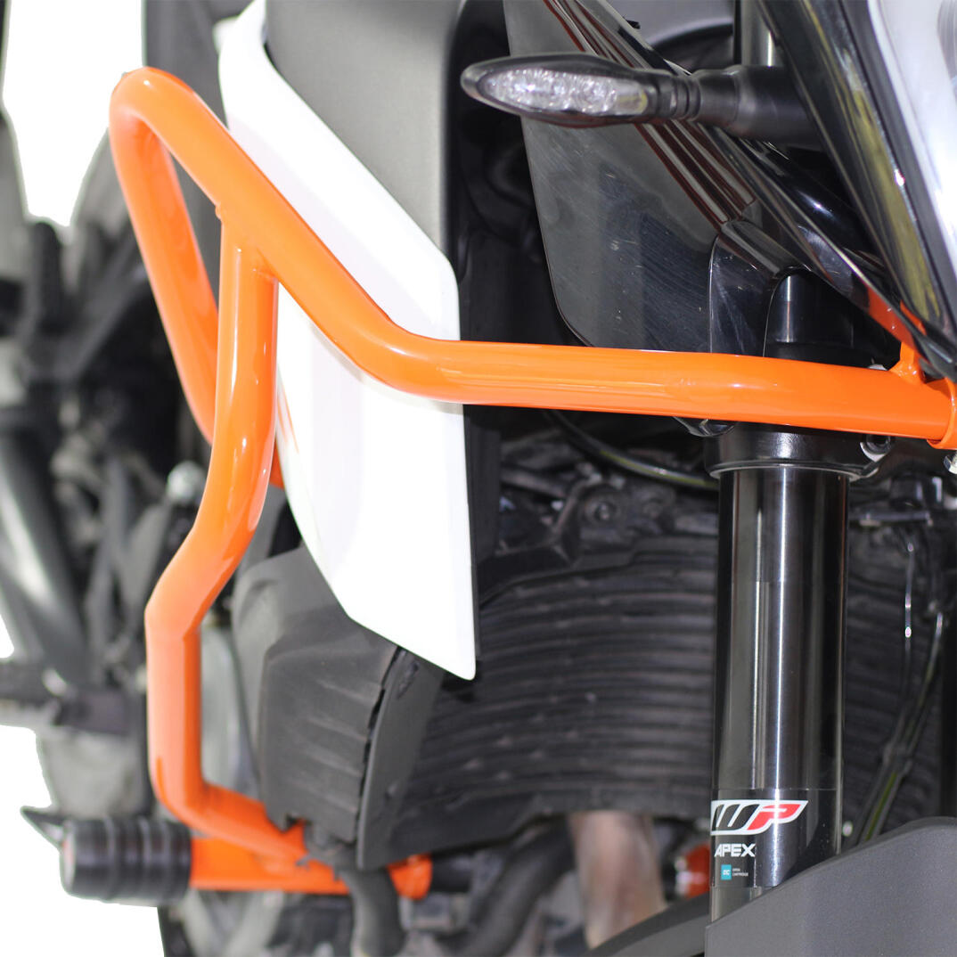 GP Kompozit KTM 250 / 390 Adventure 2020-2024 Uyumlu Koruma Demiri Turuncu - 7