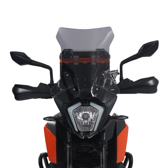 GP Kompozit KTM 250 / 390 Adventure 2020-2024 Uyumlu Ön Cam Füme (1)