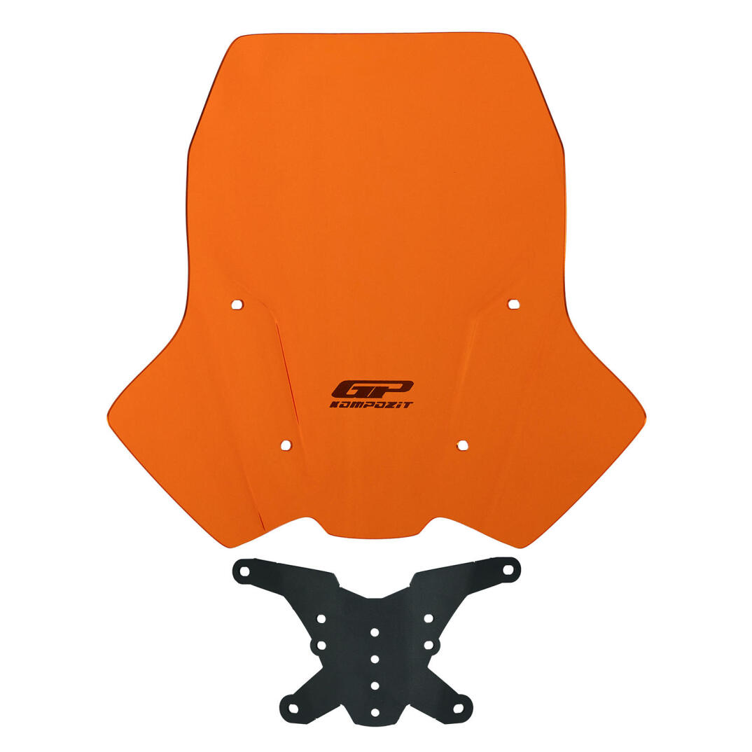 GP Kompozit KTM 250 Adventure 2020-2024 Uyumlu Ön Cam Turuncu - 1