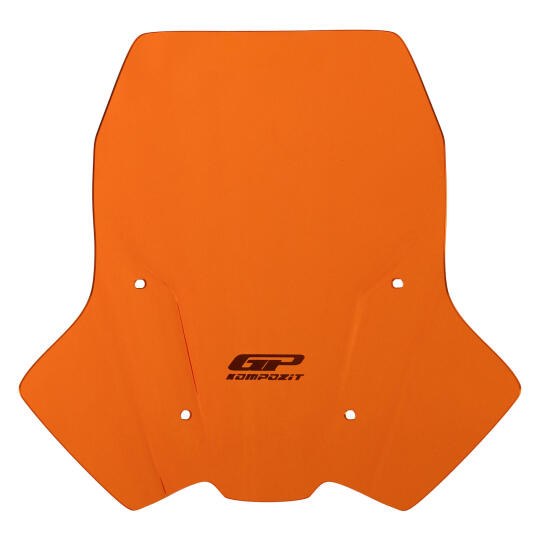 GP Kompozit KTM 250 Adventure 2020-2024 Uyumlu Ön Cam Turuncu (1)