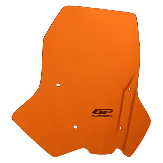 GP Kompozit KTM 250 Adventure 2020-2024 Uyumlu Ön Cam Turuncu - 4